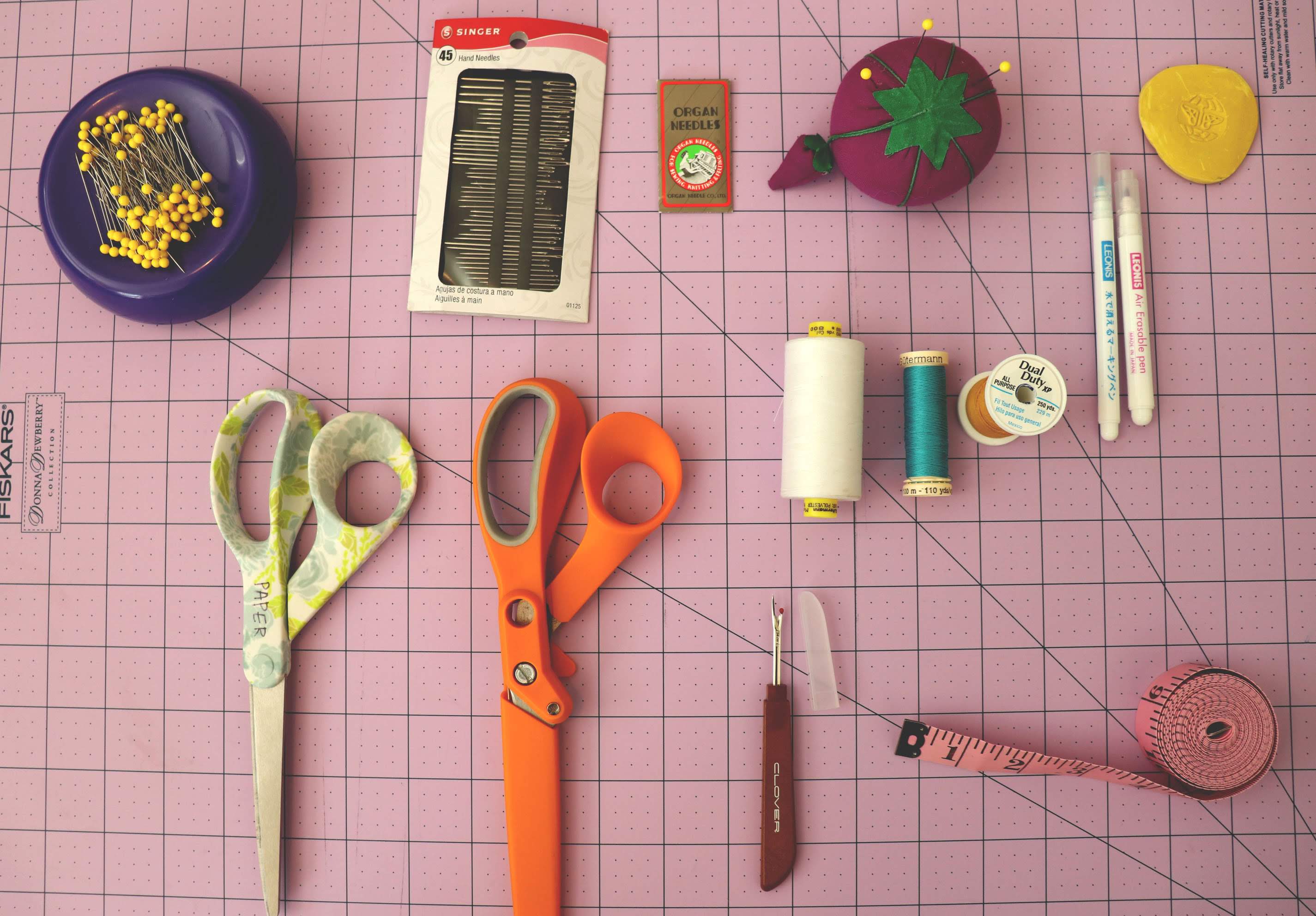 Lesson 1: Basic Tools – learncreatesew