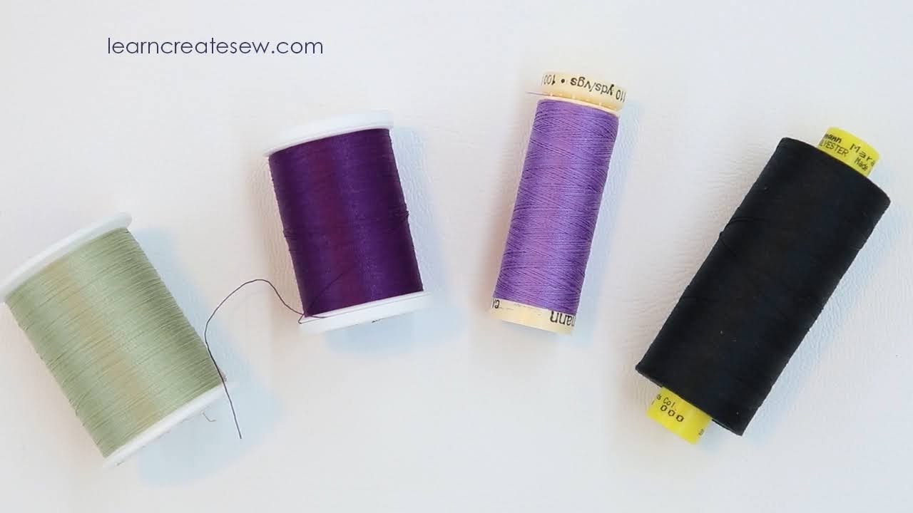 Learn to Sew: Lesson 4: How to Thread a Machine – learncreatesew