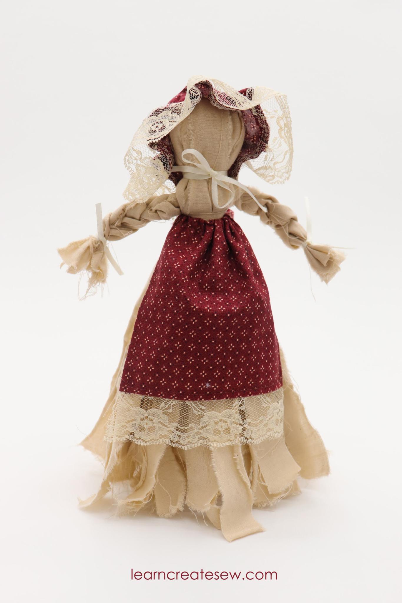 Old Fashioned Rag Doll learncreatesew